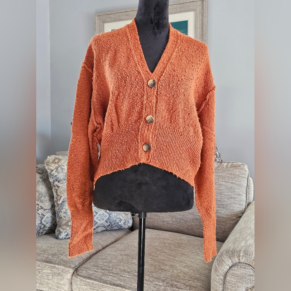 Free People Found My Friend Cardi Size XS